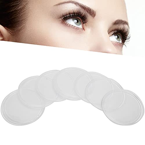 Eyelash Extension Adhesive Stand, Silicone False Eye Lashes Holder Round Shap...