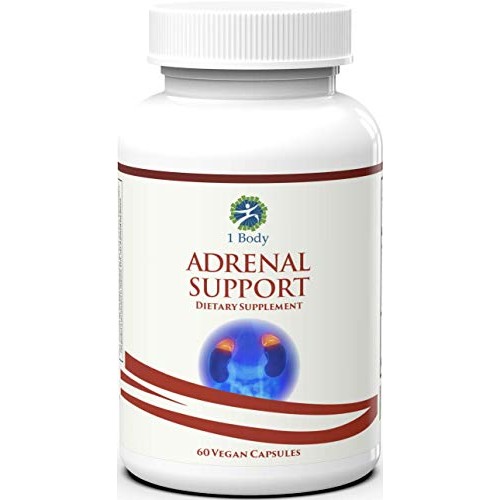 Adrenal Support Ashwagandha Capsules - Cortisol Manager - A Supplement contai...