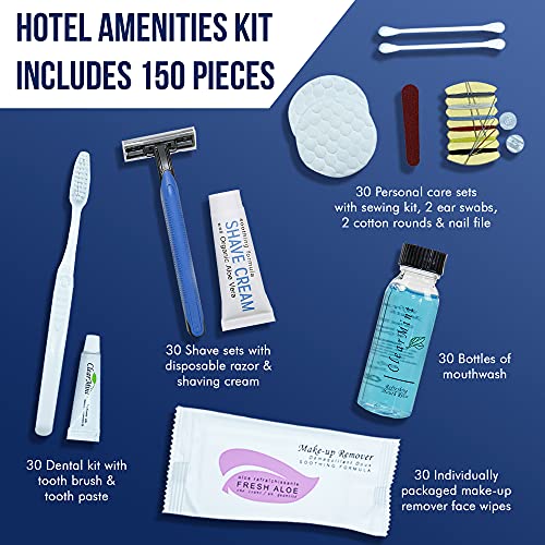 Personal Care Travel Size Toiletries | 1-Shoppe All-In-Kit Hotel Amenities Bu...