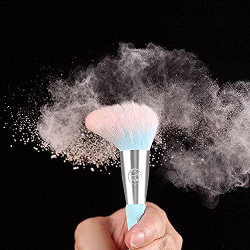 Makeup Brushes 15PCs Makeup Brush Set with 3PCs Makeup Sponge Soft Synthetic ...