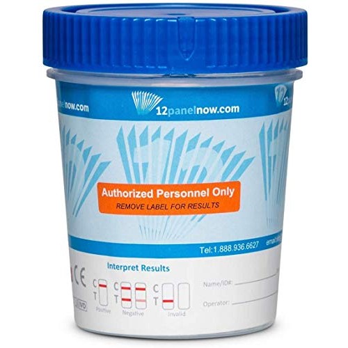 [5 Pack] 8 Panel Urine Drug Testing Kit, Tests for AMP, BUP, BZO, COC, MAMP (...