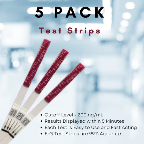 [5 Pack] Fentanyl Strips for Rapid Detection, Urinary Drug Testing, One-Step ...