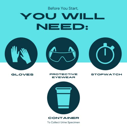 [5 Pack] Fentanyl Strips for Rapid Detection, Urinary Drug Testing, One-Step ...