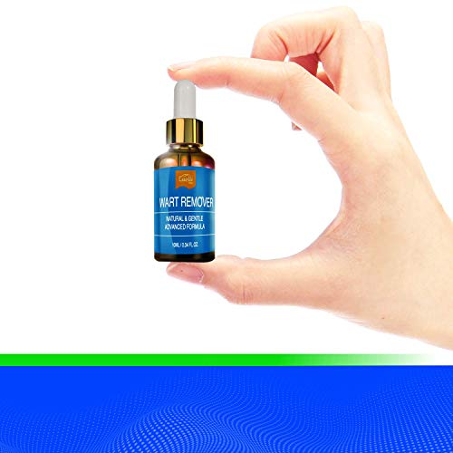 Wart Remover Liquid Rapidly Eliminates Both Plantar and Common Warts, Papillo...
