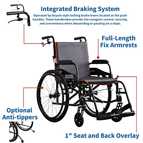 Featherweight Wheelchair® 13.5 lbs. - World's Lightest Wheelchair