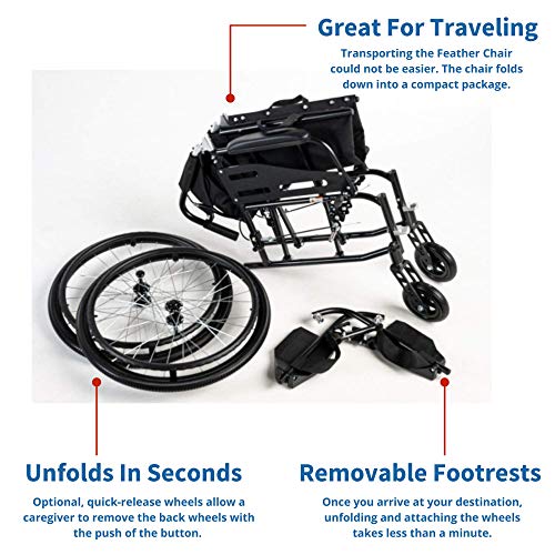 Featherweight Wheelchair® 13.5 lbs. - World's Lightest Wheelchair