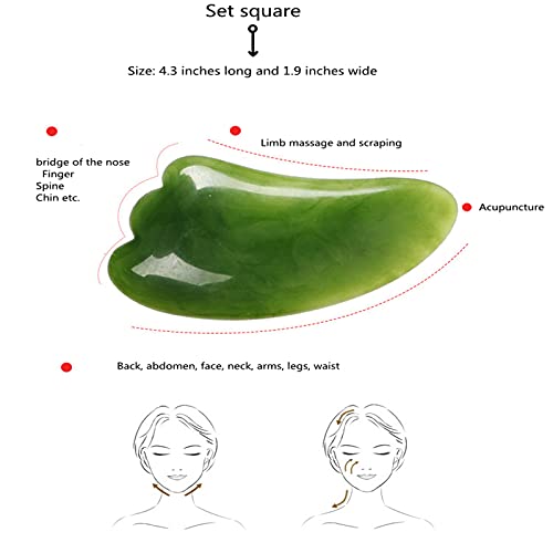 7 Pack Gua Sha Face Sculpting Tool Gua Sha Facial Tool for AntiAging Face Ski...