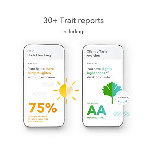 23andMe Ancestry + Traits Service: Personal Genetic DNA Test with 2000+ Geogr...