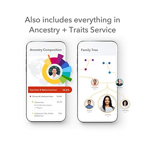 23andMe Health + Ancestry Service: Personal Genetic DNA Test Including Health...