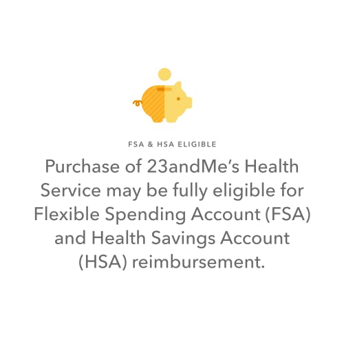 23andMe Health Service: Personal Genetic DNA Test Including Health Predisposi...