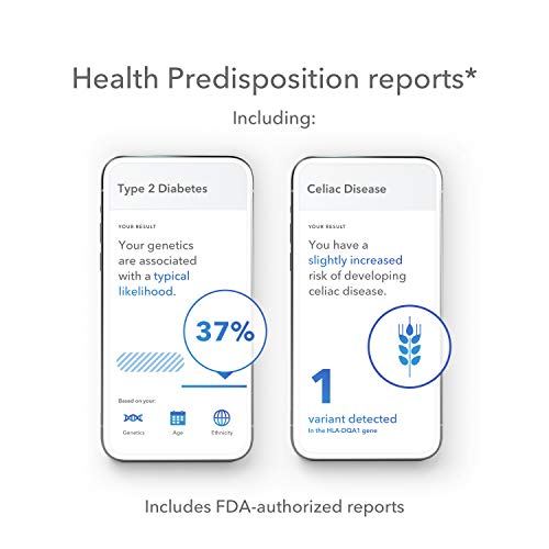 23andMe Health Service: Personal Genetic DNA Test Including Health Predisposi...