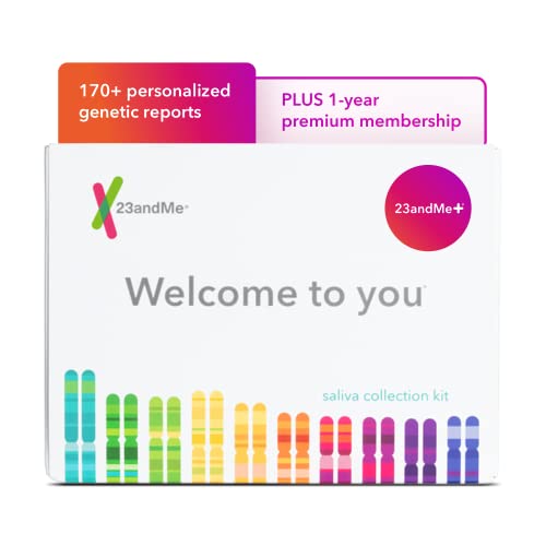 23andMe+ Premium Membership Bundle: Personal Genetic DNA Test Including full ...