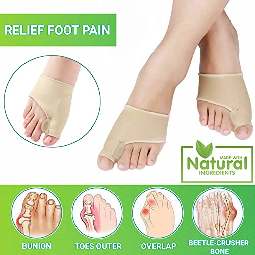 Bunion Corrector for Women Big Toe Straightener with Gel Pads | Bunion Protec...