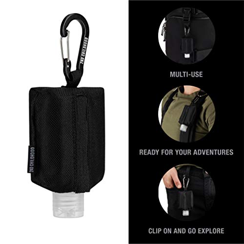 Travel Size Bottle Case, Hand Sanitizer Holder Carrier Bag - Portable Mini Wa...