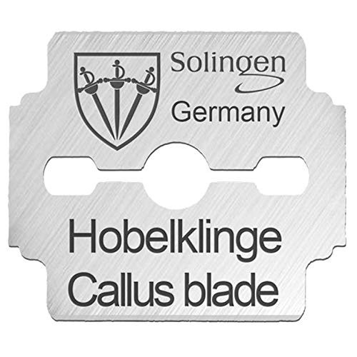 3 Swords Germany - 100 (10x10) PIECES replacement refill blades for callus re...