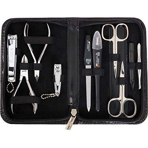 3 Swords Germany - brand quality 10 piece manicure pedicure grooming kit set ...