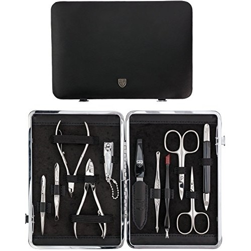 3 Swords Germany - brand quality 11 piece manicure pedicure grooming kit set ...