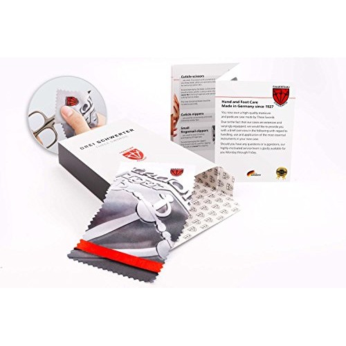 3 Swords Germany - brand quality 11 piece manicure pedicure grooming kit set ...