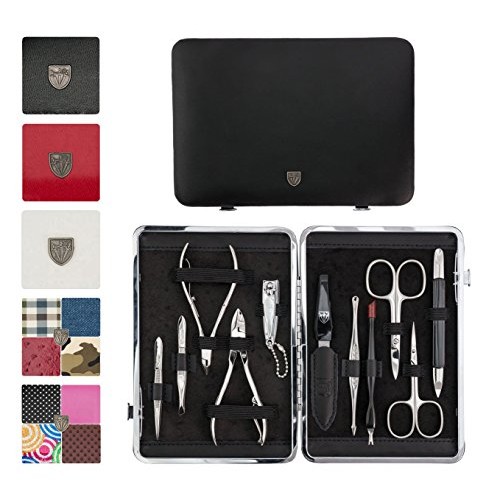 3 Swords Germany - brand quality 11 piece manicure pedicure grooming kit set ...