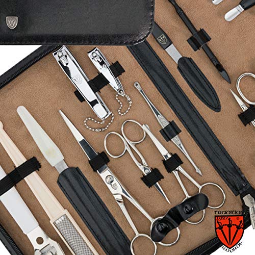 3 Swords Germany - brand quality 23 piece manicure pedicure grooming kit set ...
