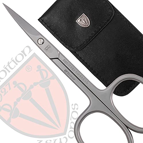 3 Swords Germany - brand quality STAINLESS STEEL INOX CURVED CUTICLE SCISSORS...
