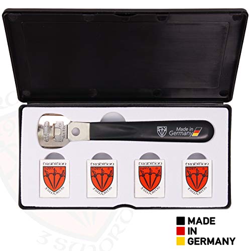 THREE SWORDS - Exclusive set - corn plane / callus remover with 10 blades - M...