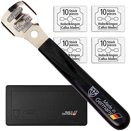 THREE SWORDS - Exclusive set - corn plane / callus remover with 10 blades - M...