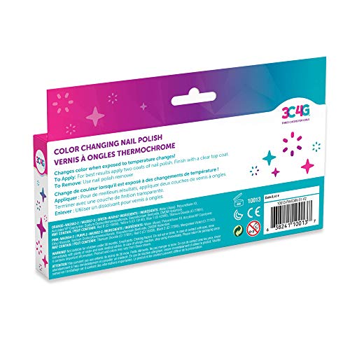 Three Cheers for Girls - Color Changing Nail Polish Set - Nail Polish Set for...