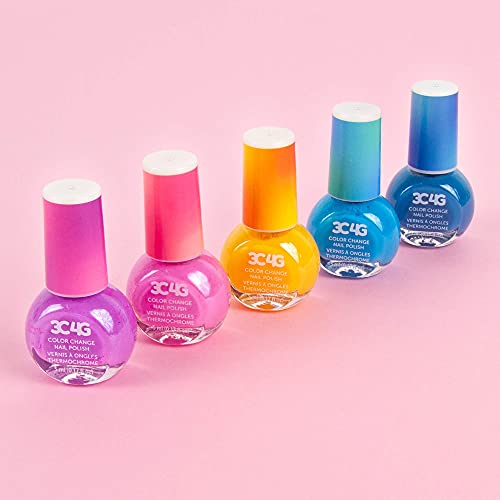Three Cheers for Girls - Color Changing Nail Polish Set - Nail Polish Set for...