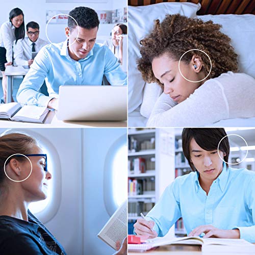 3M Disposable Earplugs, Hearing Protection for Quiet & Sleep, Light Blue, 32 ...