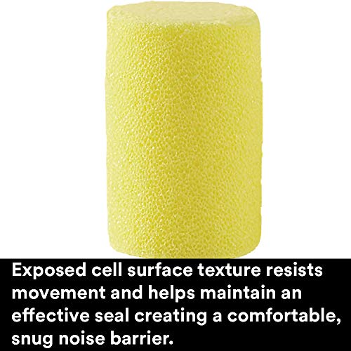 3M Ear Plugs, 30 Pairs/Box, E-A-R Classic 310-1060, Uncorded, Disposable, Foa...