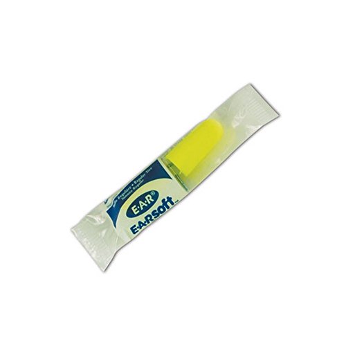 E-A-R by 3M 10080529120639 312-1250 Soft Yellow Neon Disposable Uncorded Earp...