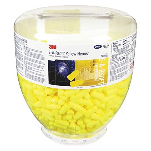 E-A-R by 3M 10080529910049 391-1004 Soft Yellow Neon Disposable Uncorded Earp...