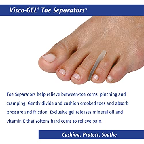 Pedifix Visco-gel Toe Separators, 1 Count
