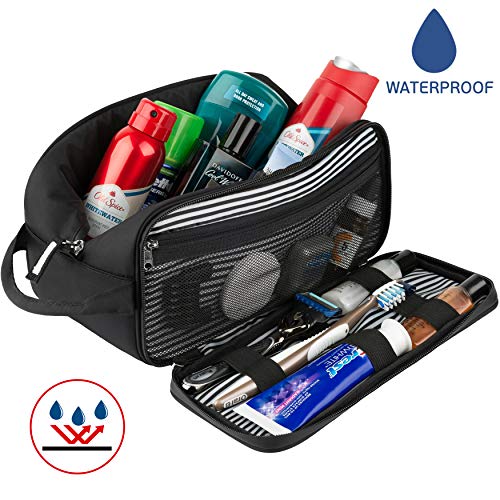 Toiletry Bag Dopp Kit for Men - Nylon Travel Toiletry Bag Waterproof Shower C...