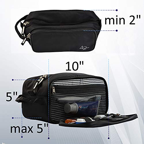 Toiletry Bag Dopp Kit for Men - Nylon Travel Toiletry Bag Waterproof Shower C...