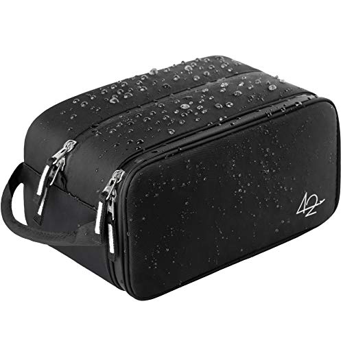 Toiletry Bag Dopp Kit for Men - Nylon Travel Toiletry Bag Waterproof Shower C...