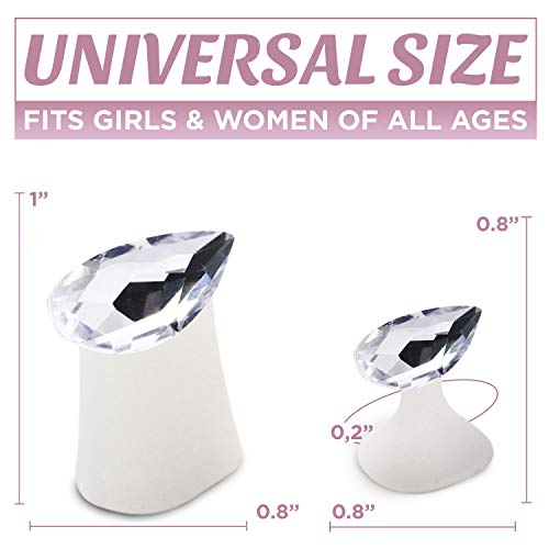 Toe Separators for Nail Polish Pedicure - 8 x Spacers, Stretchers, Spreaders,...