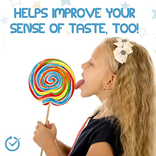 Kids Tongue Scraper or Cleaner Set – BPA-Free Plastic Dental Scrapers Helps F...