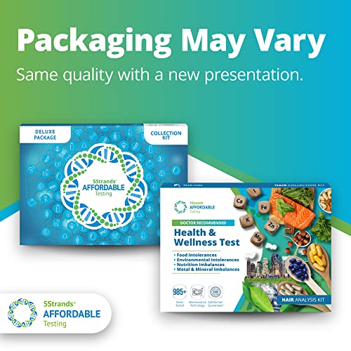 5Strands Deluxe Package 985 Items Tested, Includes 4 Tests - Food Intolerance...