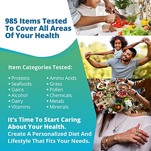 5Strands Deluxe Package 985 Items Tested, Includes 4 Tests - Food Intolerance...
