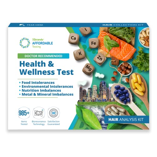 5Strands Deluxe Package 985 Items Tested, Includes 4 Tests - Food Intolerance...