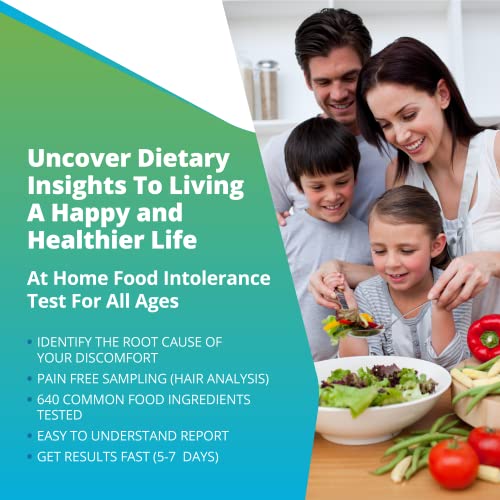 5Strands Food Intolerance Test, 640 Items Tested, Food Sensitivity at Home Te...