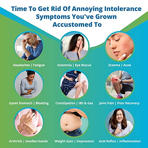 5Strands Food Intolerance Test, 640 Items Tested, Food Sensitivity at Home Te...