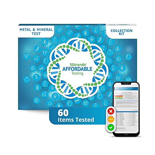5Strands Metals & Minerals 60 Items Test, Metal & Mineral Imbalances - Arseni...