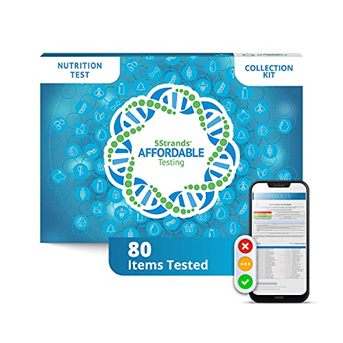 5Strands Nutrition Test, 80 Vitamins, Minerals, Amino Acid Imbalances Tested,...