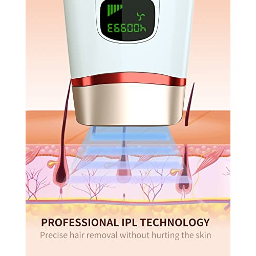 Laser Hair Removal, IPL Hair Removal Device, 7MAGIC Permanent Hair Removal fo...