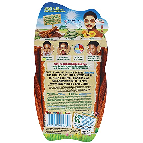 7th Heaven Intense Cinnamon Clay Face Mask, 15 Grams, Pack of 12