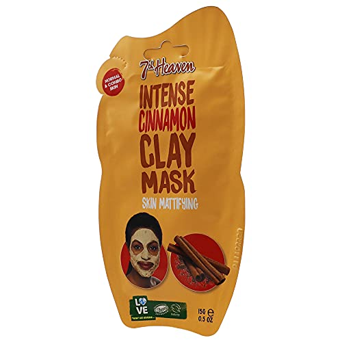 7th Heaven Intense Cinnamon Clay Face Mask, 15 Grams, Pack of 12
