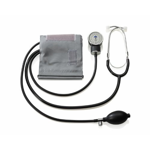 A&D Medical Professional Aneroid Sphygmomanometer with Stethoscope and Adult ...